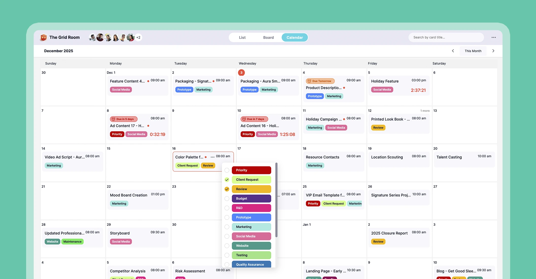 how-to-manage-content-calendars-using-a-project-management-tool-upprovall-interface
